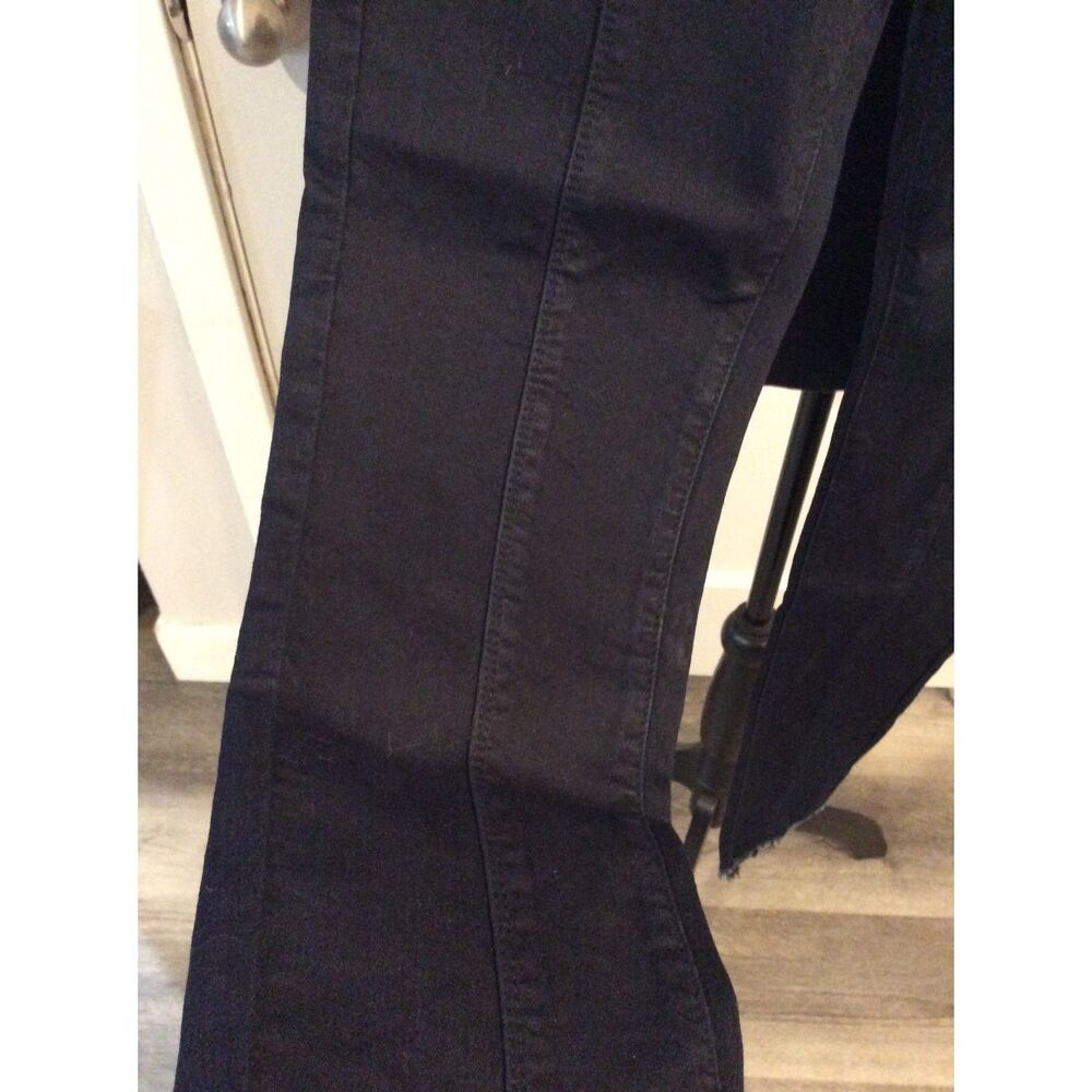 New NWT Denim Blvd High Waist Button Fly Skinny Frayed Hem jeans Size 9 - Picture 6 of 9